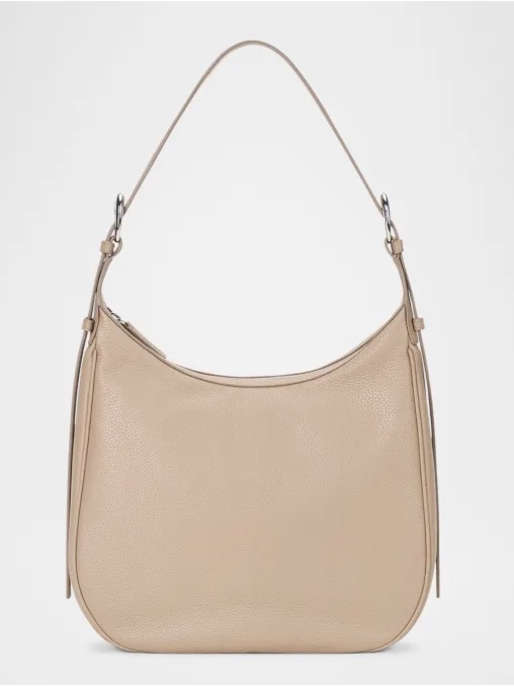 STAUD Pine Hobo in Dune (Taupe) Leather new